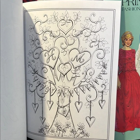 Royal Wedding Coloring and Paper Doll Books - Picture 4 of 16